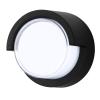 POWERTECH LED φωτιστικό τοίχου HLL-0167, 12W, 4000K, 960lm, IP65, μεταλλικό, μαύρο | Φωτισμός | elabstore.gr