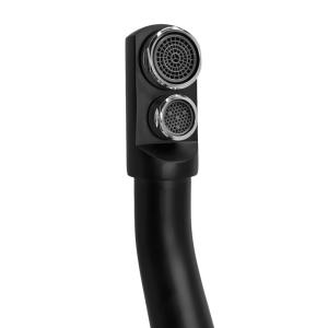 BRUNO μπαταρία πάγκου κουζίνας M54954-355H, τρίοδη, αναμεικτική, μαύρη | eLabstore.gr