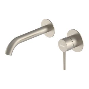 BRUNO μπαταρία νιπτήρα μπάνιου M61615-207, εντοιχισμού, αναμεικτική, ασημί | Οικιακός εξοπλισμός | elabstore.gr