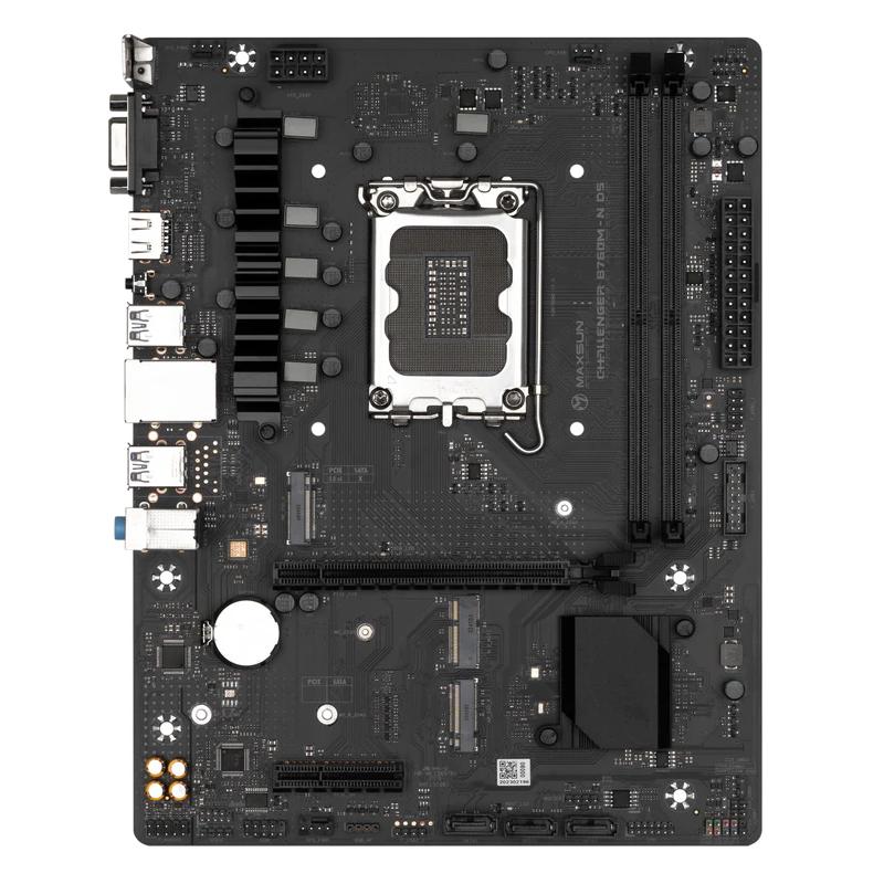 MAXSUN μητρική Challenger B760M-N D5, 2x DDR5, s1700, USB 3.2, 1G LAN, M-ATX | eLabstore.gr MAXSUN μητρική Challenger B760M-N D5, 2x DDR5, s1700, USB 3.2, 1G LAN, M-ATX | PC & Αναβάθμιση | elabstore.gr