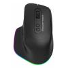 POWERTECH ασύρματο gaming ποντίκι PT-1253, 2.4GHz & Bluetooth, 1600DPI, 650mAh, RGB, μαύρο | Συνοδευτικά PC | elabstore.gr