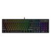 POWERTECH gaming μηχανικό πληκτρολόγιο PT-1254, ενσύρματο, RGB, μαύρο | Συνοδευτικά PC | elabstore.gr