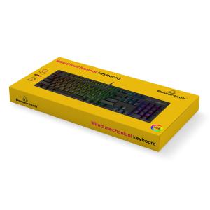 POWERTECH gaming μηχανικό πληκτρολόγιο PT-1254, ενσύρματο, RGB, μαύρο | eLabstore.gr POWERTECH gaming μηχανικό πληκτρολόγιο PT-1254, ενσύρματο, RGB, μαύρο | Συνοδευτικά PC | elabstore.gr