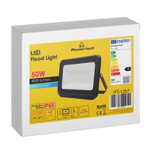 POWERTECH LED προβολέας PT-1257, 50W, 4000K, 4000lm, IP65 | eLabstore.gr POWERTECH LED προβολέας PT-1257, 50W, 4000K, 4000lm, IP65 | Φωτισμός | elabstore.gr