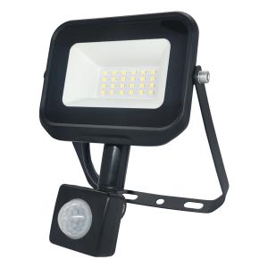 POWERTECH LED προβολέας PT-1261, με αισθητήρα κίνησης, 20W, 4000K, IP65 | Φωτισμός | elabstore.gr