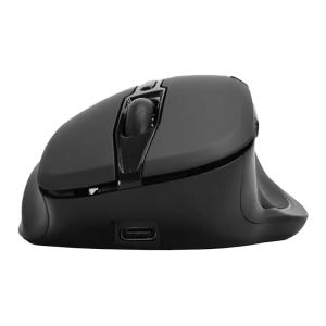 POWERTECH ασύρματο ποντίκι PT-1288, USB δέκτης, έως 1600DPI, 400mAh, μαύρο | Συνοδευτικά PC | elabstore.gr