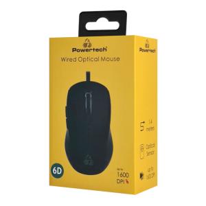 POWERTECH ενσύρματο ποντίκι PT-1290, οπτικό, έως 1600DPI, μαύρο | eLabstore.gr POWERTECH ενσύρματο ποντίκι PT-1290, οπτικό, έως 1600DPI, μαύρο | Συνοδευτικά PC | elabstore.gr