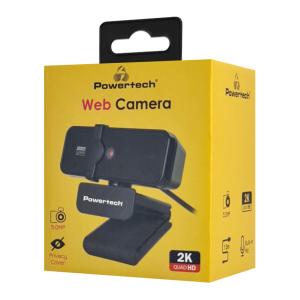 POWERTECH web camera PT-1291, 5MP, 2K Quad HD, αυτόματη εστίαση, 1.5m, μαύρη | eLabstore.gr POWERTECH web camera PT-1291, 5MP, 2K Quad HD, αυτόματη εστίαση, 1.5m, μαύρη | eLabstore.gr