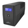 POWERTECH UPS Line Interactive PT-1295 με οθόνη, 850VA, 510W, 2x Schuko | Τροφοδοσία Ρεύματος | elabstore.gr