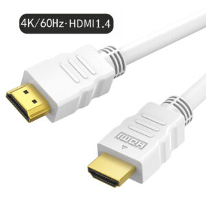 CABLETIME καλώδιο HDMI CT-HE19G με Ethernet, 4K/60Hz, 18 Gbps, 2m, λευκό | Καλώδια - Αντάπτορες | elabstore.gr