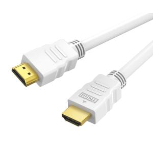 CABLETIME καλώδιο HDMI CT-HE19G με Ethernet, 4K/60Hz, 18 Gbps, 1m, λευκό | Καλώδια - Αντάπτορες | elabstore.gr