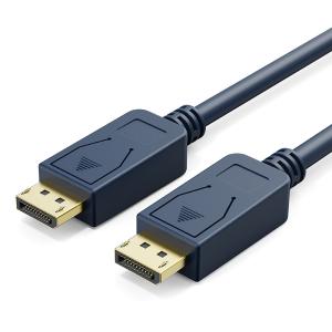 CABLETIME καλώδιο DisplayPort CT-01G, 4K/60Hz, 18 Gbps, 0.5m, μπλε | Καλώδια - Αντάπτορες | elabstore.gr