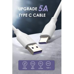 CABLETIME καλώδιο USB-C σε USB CT-U325A, 25W, 480Mbps, 0.25m, λευκό | Καλώδια - Αντάπτορες | elabstore.gr