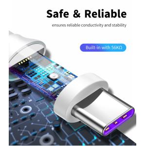 CABLETIME καλώδιο USB-C σε USB CT-U325A, 25W, 480Mbps, 0.25m, λευκό | Καλώδια - Αντάπτορες | elabstore.gr