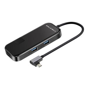 CABLETIME docking station CT-CMHD61G, 6 θυρών, USB-C σύνδεση, 4K, 60W, μαύρο | Συνοδευτικά PC | elabstore.gr
