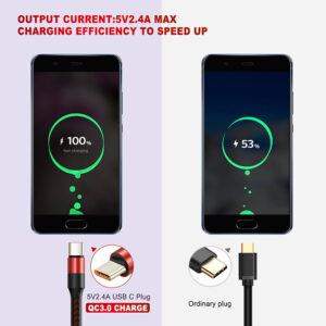 CABLETIME καλώδιο USB-C σε USB CT-PU32, 12W, 480Mbps, 1m, κόκκινο | Καλώδια - Αντάπτορες | elabstore.gr