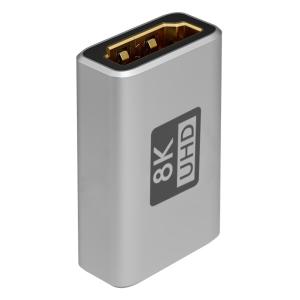GOOBAY αντάπτορας HDMI 72008, Ethernet, 8K/60Hz, 4K/120Hz, 48 Gbps, γκρι | Καλώδια - Αντάπτορες | elabstore.gr