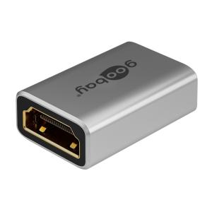 GOOBAY αντάπτορας HDMI 72008, Ethernet, 8K/60Hz, 4K/120Hz, 48 Gbps, γκρι | Καλώδια - Αντάπτορες | elabstore.gr