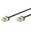 GOOBAY καλώδιο δικτύου 74355, CAT 8.1 U/FTP, slim, copper, 40Gbps, 3m, μαύρο | Καλώδια - Αντάπτορες | elabstore.gr