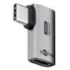 GOOBAY αντάπτορας USB-C 74441, γωνιακός 90°, USB4, 240W, 40Gbps, 8K, γκρι | Καλώδια - Αντάπτορες | elabstore.gr