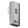 GOOBAY αντάπτορας USB-C 74443, γωνιακός 90°, USB4, 240W, 40Gbps, 8K, γκρι | Καλώδια - Αντάπτορες | elabstore.gr