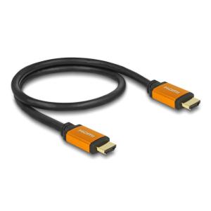 DELOCK καλώδιο HDMI 85726, 8K/60Hz, 48 Gbps, eARC, HDR, 0.50m, μαύρο | Καλώδια - Αντάπτορες | elabstore.gr