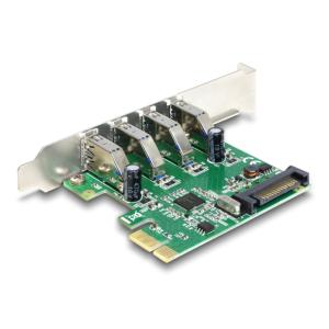 DELOCK κάρτα επέκτασης PCI Express x1 σε 4x USB 89360, 5 Gbps | eLabstore.gr DELOCK κάρτα επέκτασης PCI Express x1 σε 4x USB 89360, 5 Gbps | PC & Αναβάθμιση | elabstore.gr