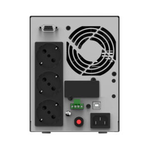 UPS ONLINE 1KVA/800W LCD Echo Pro (x/Συσκευασία) UPOL-OL100EP-CG01B | Προστασία Ρεύματος UPS | elabstore.gr