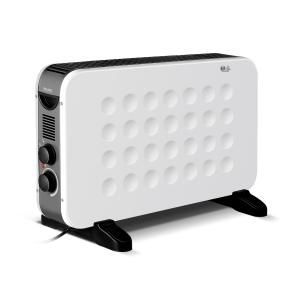 BRUNO Θερμοπομπός BRN-0206, 2000W, με θερμοστάτη και ανεμιστήρα, λευκός | Ηλεκτρικές συσκευές | elabstore.gr
