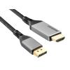 POWERTECH καλώδιο DisplayPort σε HDMI CAB-DP069, 4K/30Hz, 1.5m, μαύρο | Καλώδια - Αντάπτορες | elabstore.gr