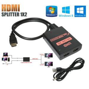 POWERTECH HDMI splitter CAB-H173, 1-in σε 2-out, 4K/30Hz, HDR/HDCP, μαύρο | eLabstore.gr POWERTECH HDMI splitter CAB-H173, 1-in σε 2-out, 4K/30Hz, HDR/HDCP, μαύρο | Καλώδια - Αντάπτορες | elabstore.gr