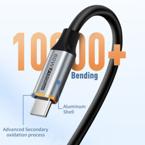 CABLETIME καλώδιο USB-C σε USB CT-AMCMG2, 60W, 10Gbps, 1.5m, μαύρο | eLabstore.gr CABLETIME καλώδιο USB-C σε USB CT-AMCMG2, 60W, 10Gbps, 1.5m, μαύρο | Καλώδια - Αντάπτορες | elabstore.gr
