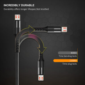 CABLETIME καλώδιο micro USB σε USB CT-P05, 12W, 480Mbps, 1m, μαύρο | Καλώδια - Αντάπτορες | elabstore.gr