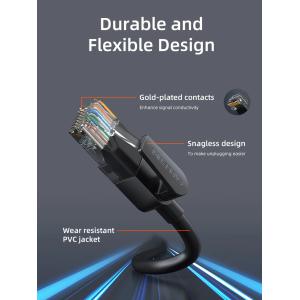 CABLETIME καλώδιο δικτύου CT-CAT6U, CAT 6 UTP, 250 MHz, CCA, 1m, μαύρο | Καλώδια - Αντάπτορες | elabstore.gr