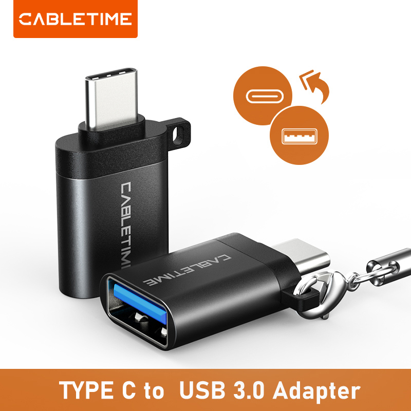 CABLETIME αντάπτορας USB-C σε USB CT-CMAF, 5Gbps, 10.5W, μαύρος | eLabstore.gr CABLETIME αντάπτορας USB-C σε USB CT-CMAF, 5Gbps, 10.5W, μαύρος | Καλώδια - Αντάπτορες | elabstore.gr