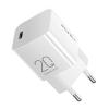CABLETIME φορτιστής τοίχου CT-PD201-UW, USB-C, 20W PD, λευκός | Αξεσουάρ κινητών | elabstore.gr
