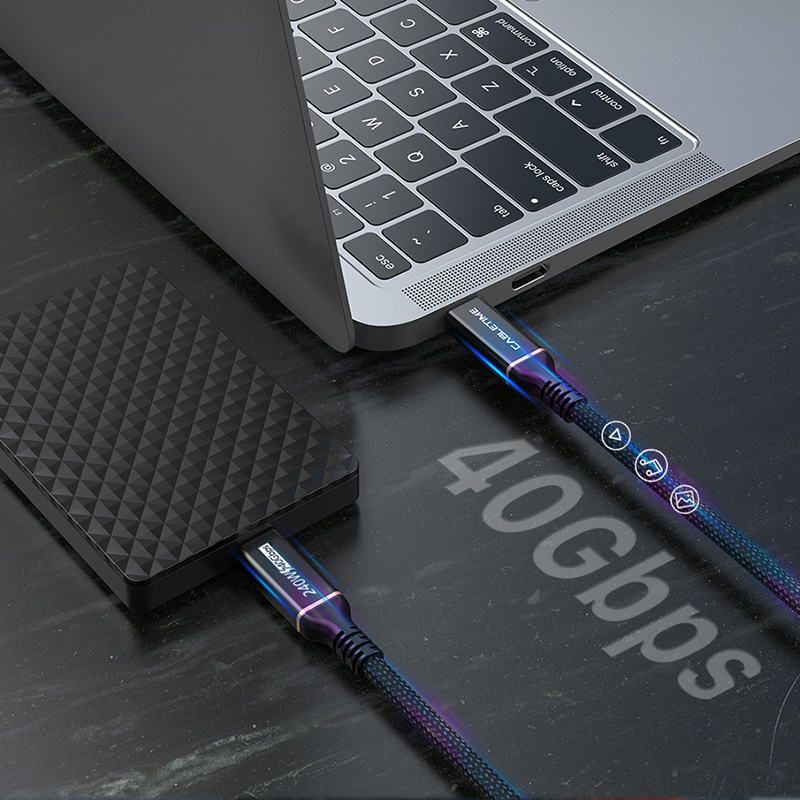 CABLETIME καλώδιο USB-C σε USB-C CT-USB4, 240W, 40Gbps, 8K/60Hz, USB4, 1m, μαύρο | eLabstore.gr CABLETIME καλώδιο USB-C σε USB-C CT-USB4, 240W, 40Gbps, 8K/60Hz, USB4, 1m, μαύρο | Καλώδια - Αντάπτορες | elabstore.gr