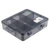 DELI ταμπακιέρα DL432303, 9 θέσεων, 18.5x16x4.4cm, πλαστική, μαύρη | Εργαλεία | elabstore.gr