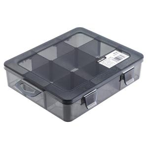 DELI ταμπακιέρα DL432303, 9 θέσεων, 18.5x16x4.4cm, πλαστική, μαύρη | Εργαλεία | elabstore.gr