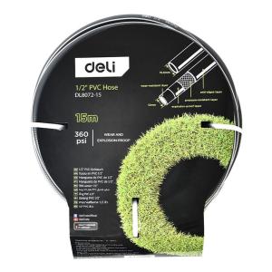 DELI λάστιχο ποτίσματος DL8072-15, 360psi, 1/2", 15m | eLabstore.gr DELI λάστιχο ποτίσματος DL8072-15, 360psi, 1/2", 15m | Οικιακός εξοπλισμός | elabstore.gr