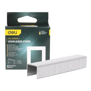 DELI συνδετήρες σχήματος Π EDL238015-1 για καρφωτικό, 1.2x10x11.3mm, 1000τμχ | Εργαλεία | elabstore.gr