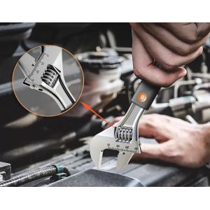 DELI γαλλικό κλειδί HT1508C, ρυθμιζόμενο 0-30mm, 200mm | Εργαλεία | elabstore.gr