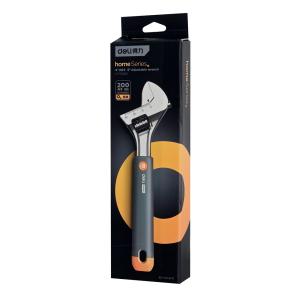 DELI γαλλικό κλειδί HT1508C, ρυθμιζόμενο 0-30mm, 200mm | Εργαλεία | elabstore.gr
