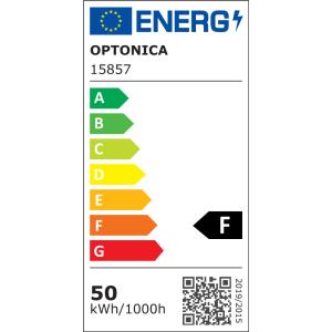 OPTONICA LED προβολέας 15857 με αισθητήρα κίνησης, 50W, 6000K, IP65 | Φωτισμός | elabstore.gr