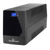 POWERTECH UPS Line Interactive PT-1800LCD με οθόνη, 1800VA, 1080W, 4x Schuko, 2x RJ45/RJ11, USB Type B | Τροφοδοσία Ρεύματος | elabstore.gr