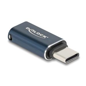 DELOCK αντάπτορας USB-C σε Lightning 60688, 35W, 480Mbps, ανθρακί | Καλώδια - Αντάπτορες | elabstore.gr