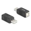 DELOCK αντάπτορας USB σε USB Type B 67202, 480Mbps, μαύρος | eLabstore.gr DELOCK αντάπτορας USB σε USB Type B 67202, 480Mbps, μαύρος | Καλώδια - Αντάπτορες | elabstore.gr