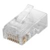 GOOBAY βύσμα RJ45 72500, CAT 5e UTP, διάφανο, 10τμχ | Καλώδια - Αντάπτορες | elabstore.gr