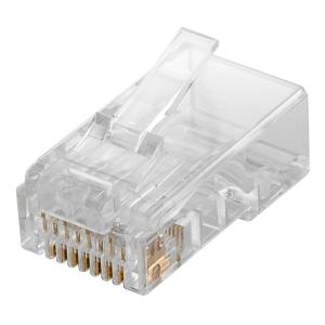 GOOBAY βύσμα RJ45 72500, CAT 5e UTP, διάφανο, 10τμχ | Καλώδια - Αντάπτορες | elabstore.gr
