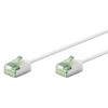 GOOBAY καλώδιο δικτύου 74363, CAT 8.1 U/FTP, slim, copper, 2000MHz, 5m, λευκό | Καλώδια - Αντάπτορες | elabstore.gr